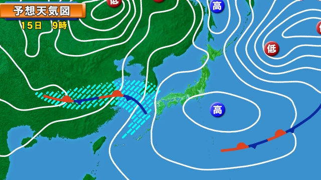 天気図 予想
