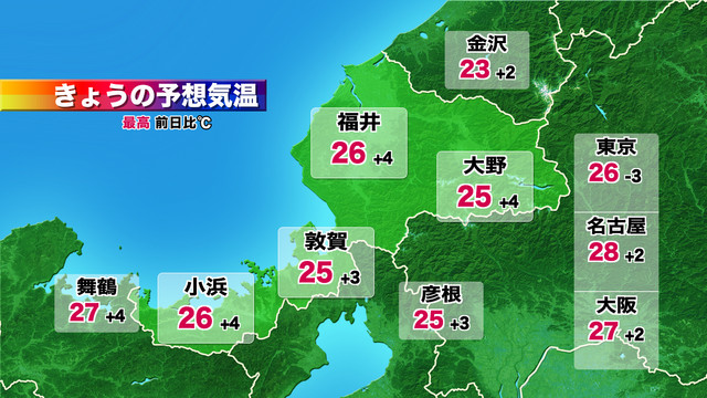 短期予報 気温